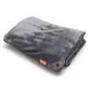 Bodi-Tek BT-BLHT-EU/1.0 COZY Snuggle Blanket Heated Throw 130 x 160 cm, Gray