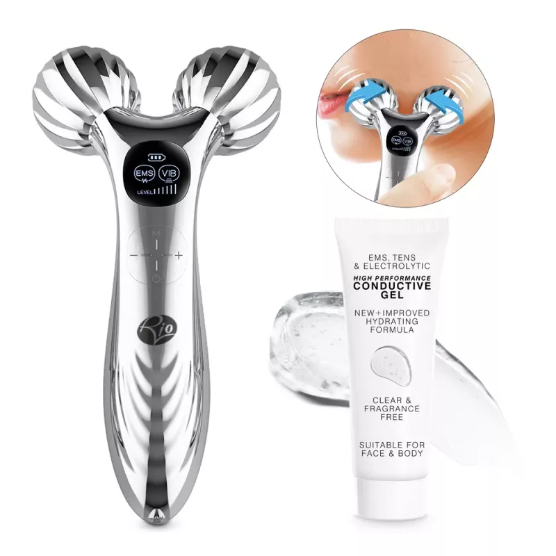 Rio FARM--TOP-EU/1.0 3D Face & Body Roller Massager