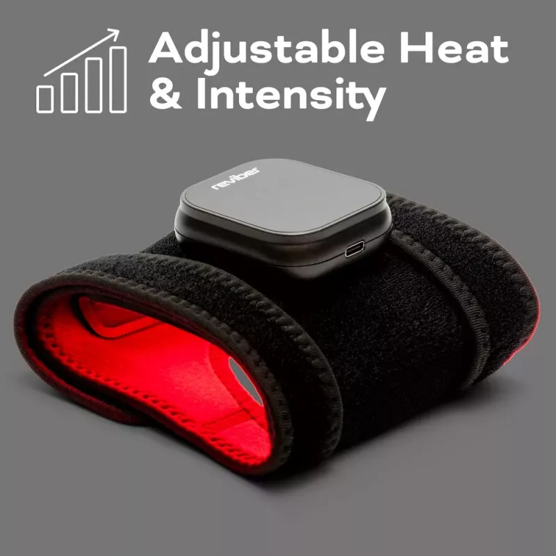 Reviber RV-MATP-EU Mata do terapii światłem podczerwonym - 660nm i 850nm, 120 diod LED, elastyczny neopren