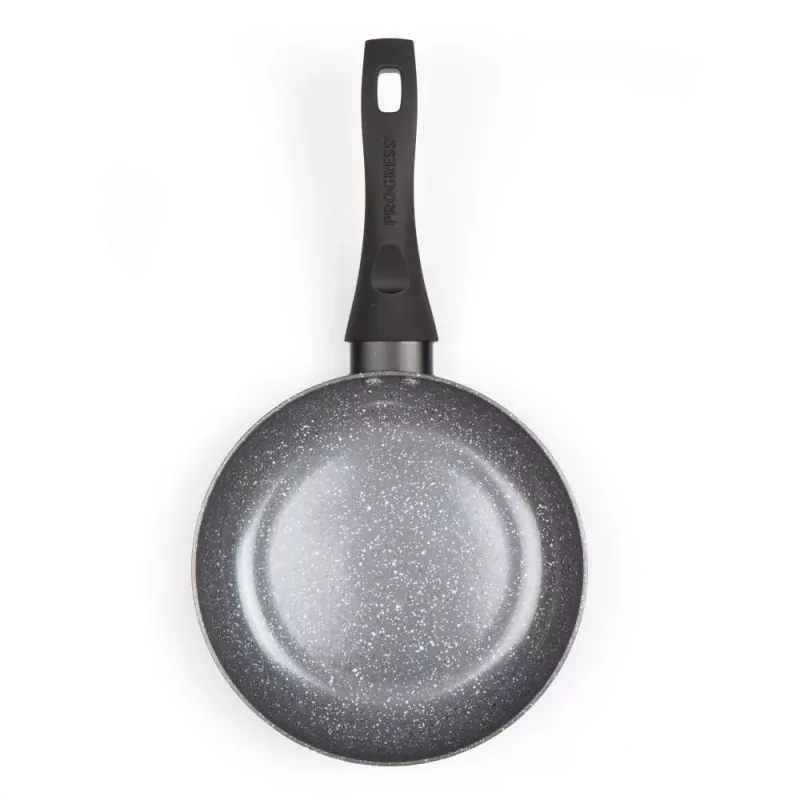 Progress BW12901EU7 Patelnia Wok z Powłoką Marmurkowo-Ceramiczną 20 cm