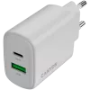 CANYON OnCharge 200 20W 1xPD 1xQC EU Biała Ładowarka ścienna