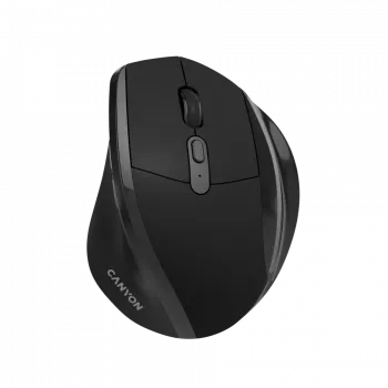 CANYON OnClick 17 Ergonomic Wireless Mouse 1600 DPI 6 Przycisków Czarny