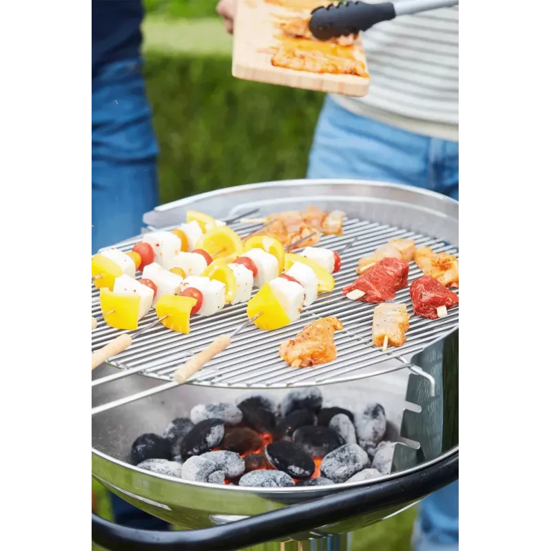 Barbecook Loewy 50 SST Grill węglowy, 51,5 x 56 x 99 cm, srebrny