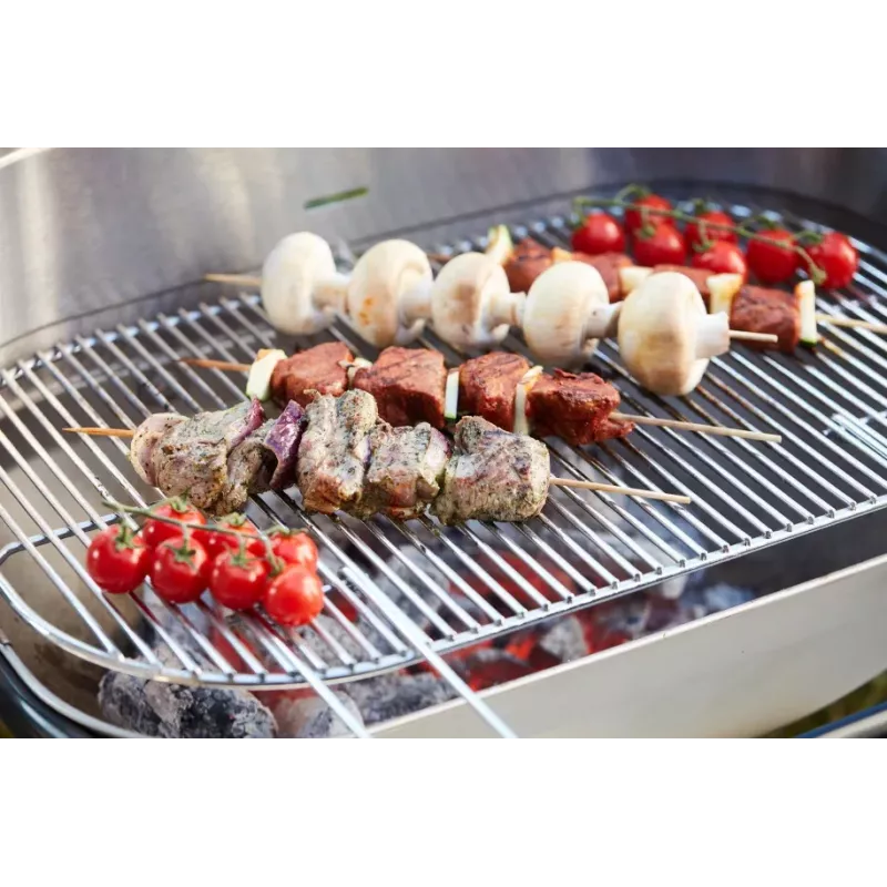 Barbecook Loewy 55 SST Grill węglowy, 59,8 x 35,4 x 101 cm, ruszt ze stali nierdzewnej, czarny