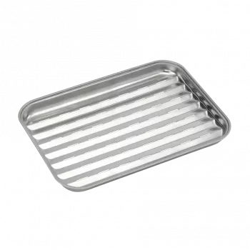 Barbecook Wielorazowa Stalowa Nierdzewna Płyta Grillowa 34,5 x 24 x 3 cm BC-ACC-7079