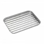 Barbecook Wielorazowa Stalowa Nierdzewna Płyta Grillowa 34,5 x 24 x 3 cm BC-ACC-7079