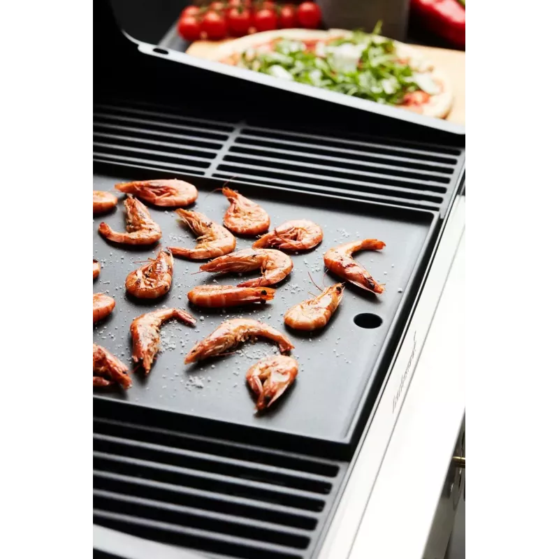 Barbecook Dynamic Core Emaliowana Płyta Żeliwna do Gotowania, 43 x 35 x 2 cm