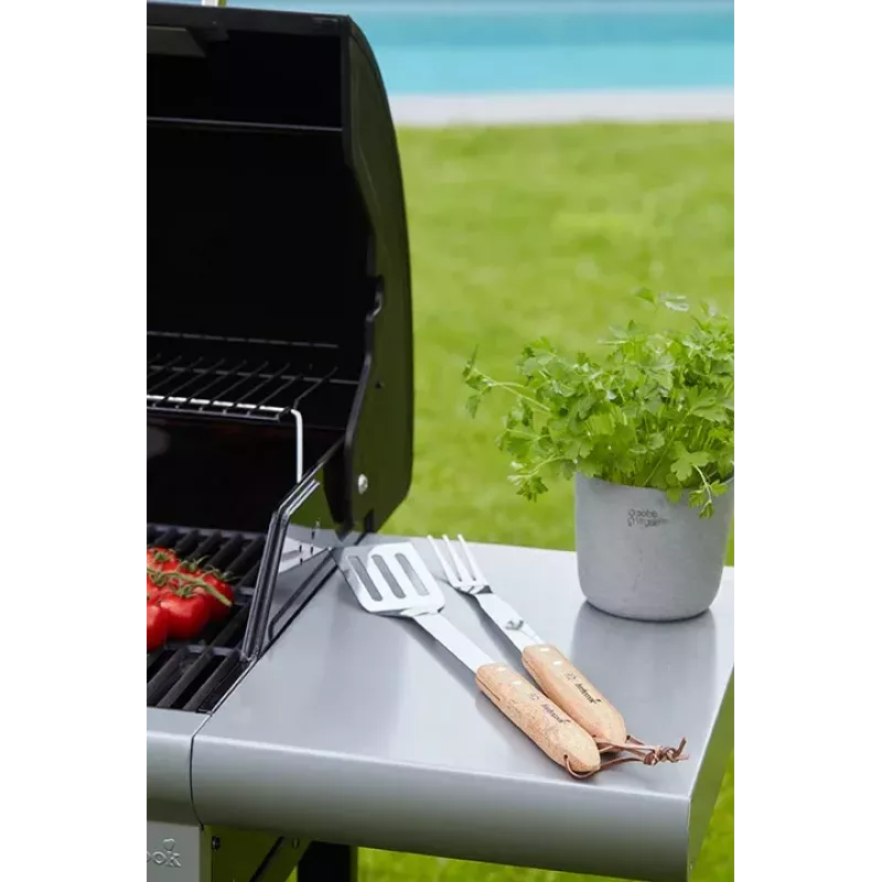 Zestaw narzędzi BBQ Barbecook 3-częściowy Standard FSC 47 cm (opakowanie 6 szt.) BC-ACC-7094
