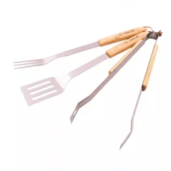 Zestaw narzędzi BBQ Barbecook 3-częściowy Standard FSC 47 cm (opakowanie 6 szt.) BC-ACC-7094