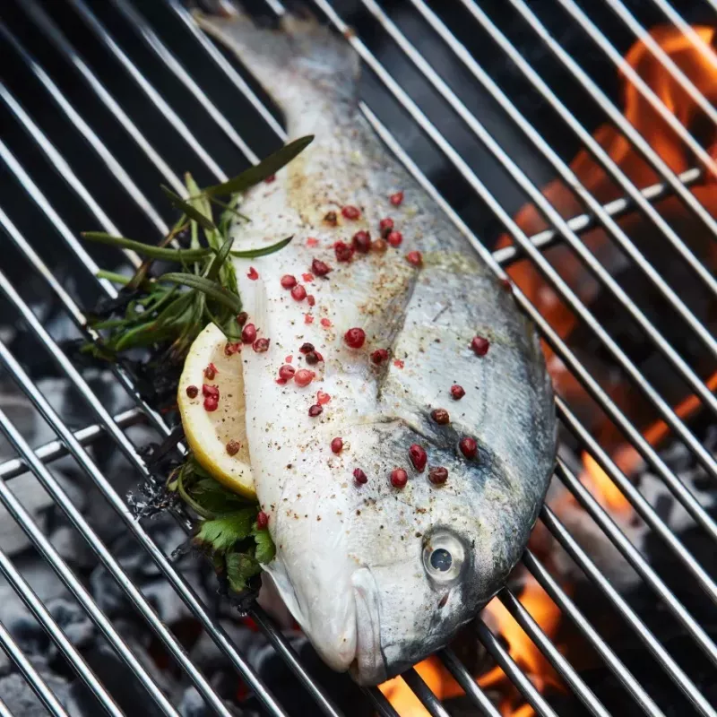 Barbecook Profesjonalny ruszt do gotowania, FSC, 90 x 67 x 1 cm, stal chromowana, srebrny - BC-ACC-7160