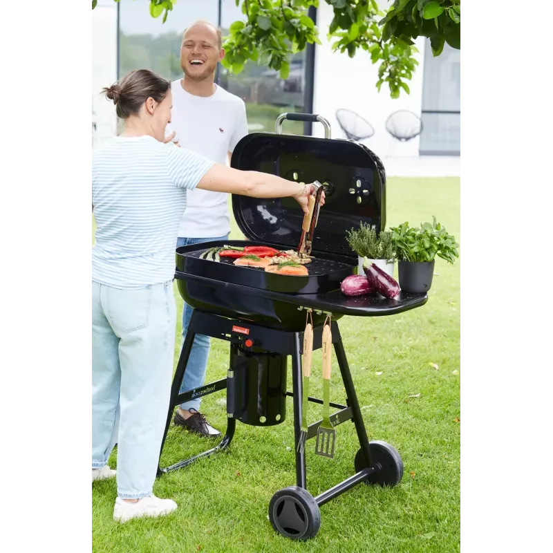 Barbecook Grill węglowy Magnus Comfort, 85 x 64 x 110 cm, Czarny