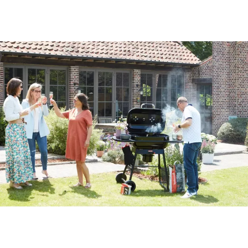 Barbecook Grill węglowy Magnus Premium, 85 x 64 x 110 cm, Czarny