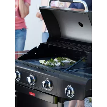 Barbecook Grill gazowy Siesta 412 Graphite, 132 x 56 x 118 cm