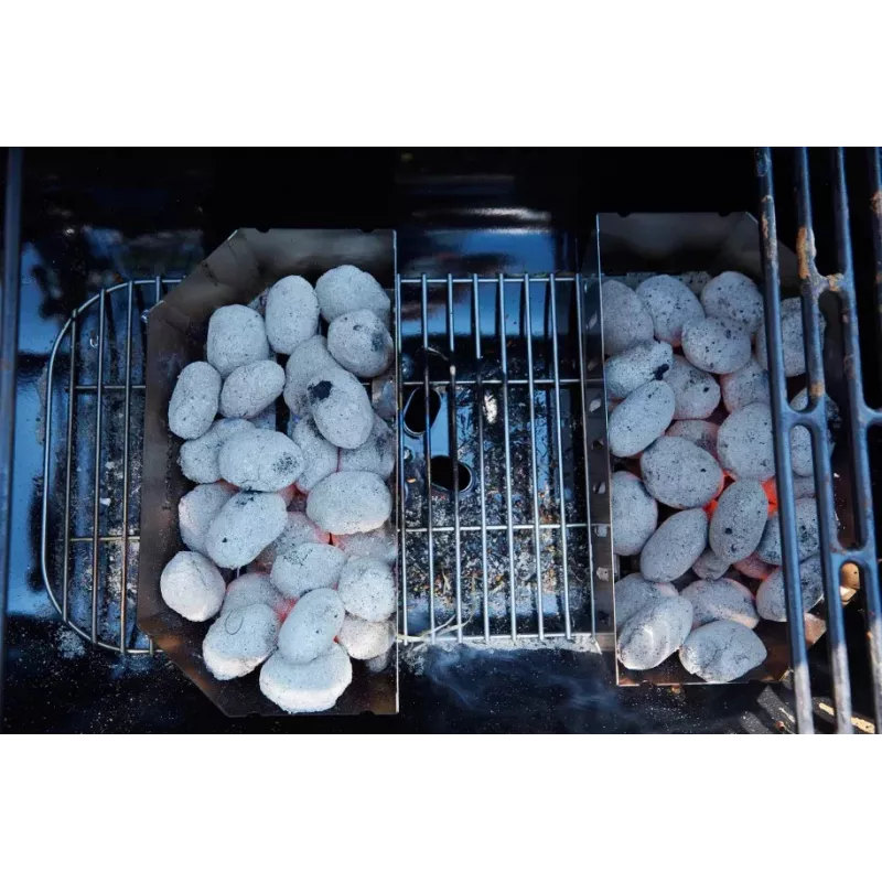 Barbecook Tacki na węgiel do Magnusa (zestaw 2 szt.) - Czarny