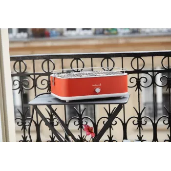 Barbecook BC-ELE-1001 E-Carlo Elektryczny Grill Stołowy 2500 W Czerwony