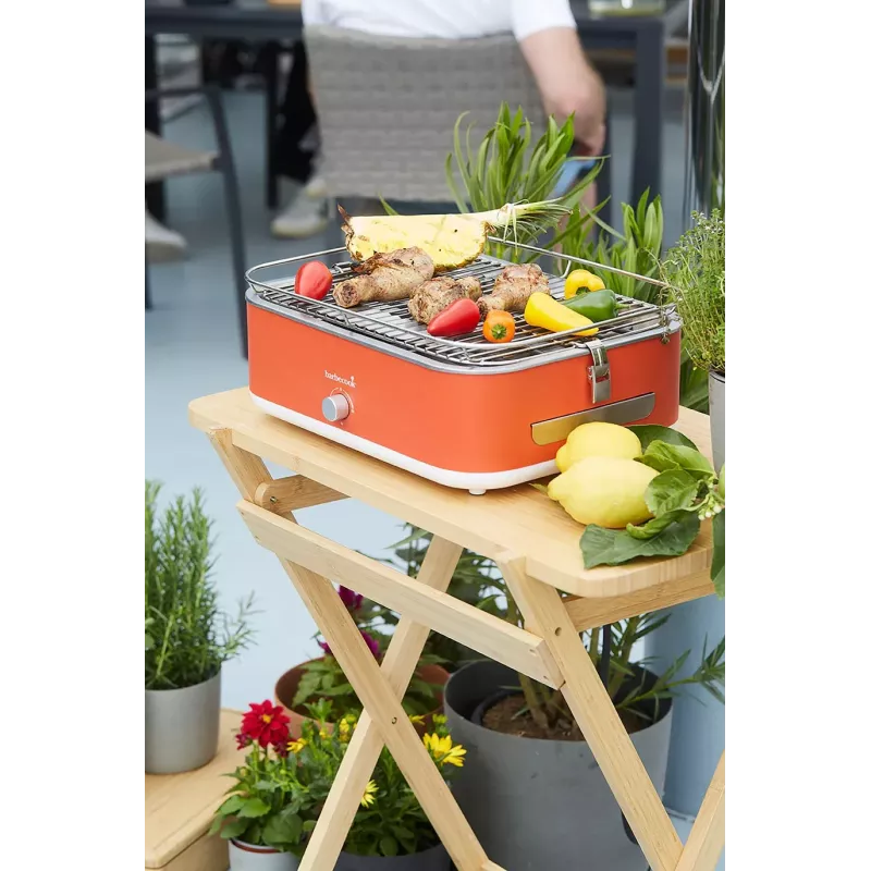 Barbecook BC-ELE-1001 E-Carlo Elektryczny Grill Stołowy 2500 W Czerwony