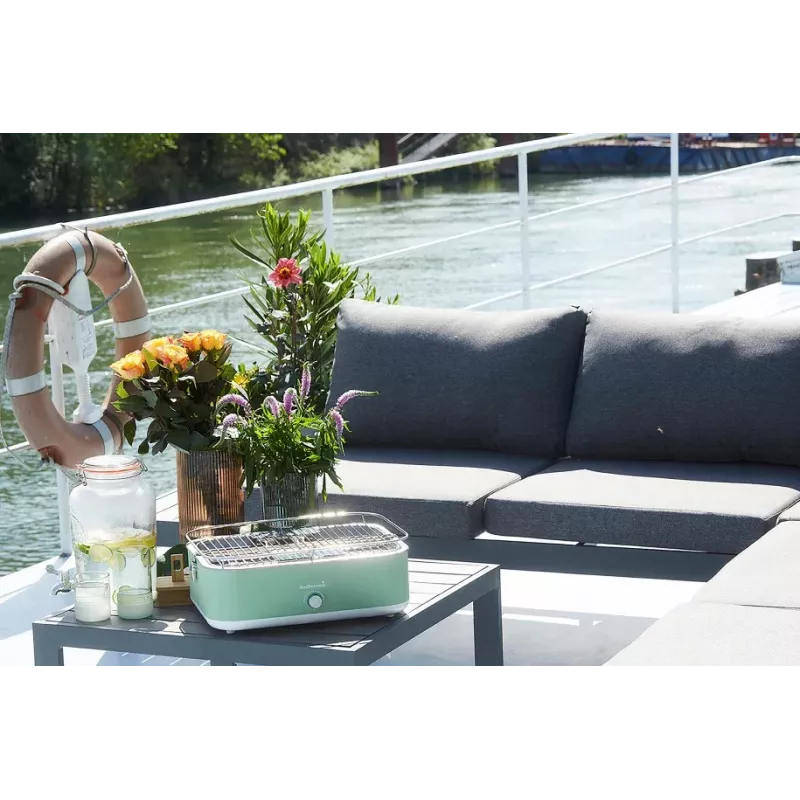 Barbecook Grill elektryczny E-Carlo BC-ELE-1002 Stół 2500 W Zielony