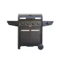 Barbecook Kuchenka gazowa Luca 412 z szafką i palnikiem bocznym, 145,4 x 60,3 x 112,3 cm, czarny