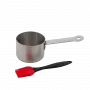 Barbecook Zestaw sosjerki i pędzelka do marynowania ze stali nierdzewnej 10,5 x 7,5 x 23 cm BC-ACC-7211