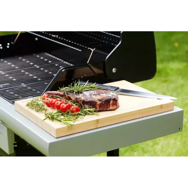 Deska do krojenia z bambusa Barbecook z rowkiem FSC 40x30x3 cm Zestaw 3 szt.