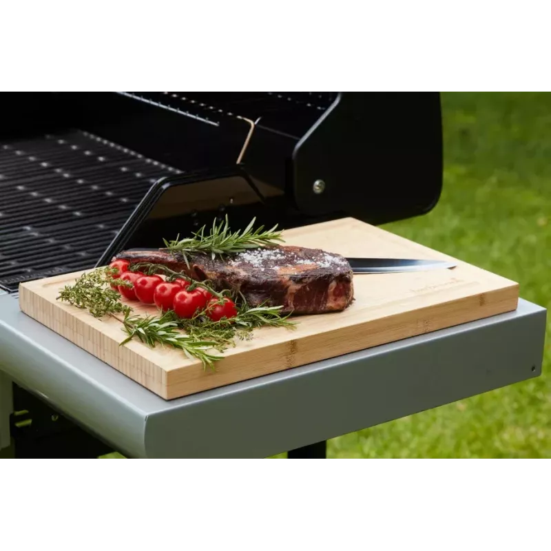 Deska do krojenia z bambusa Barbecook z rowkiem FSC, 50 x 30 x 3 cm (zestaw 3 szt.) BC-ACC-7307