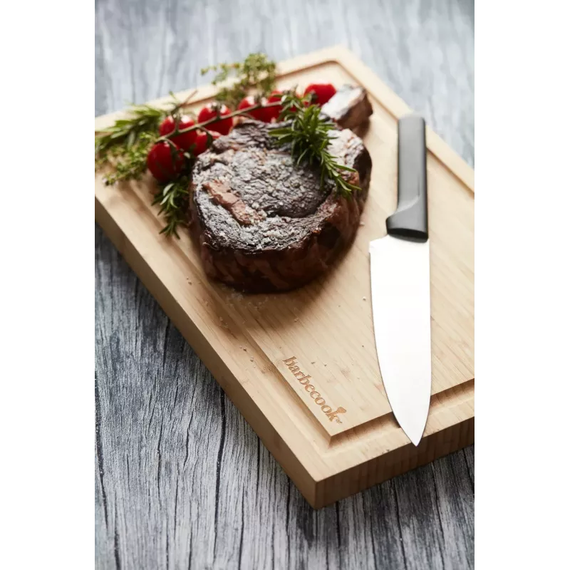 Deska do krojenia z bambusa Barbecook z rowkiem FSC, 50 x 30 x 3 cm (zestaw 3 szt.) BC-ACC-7307