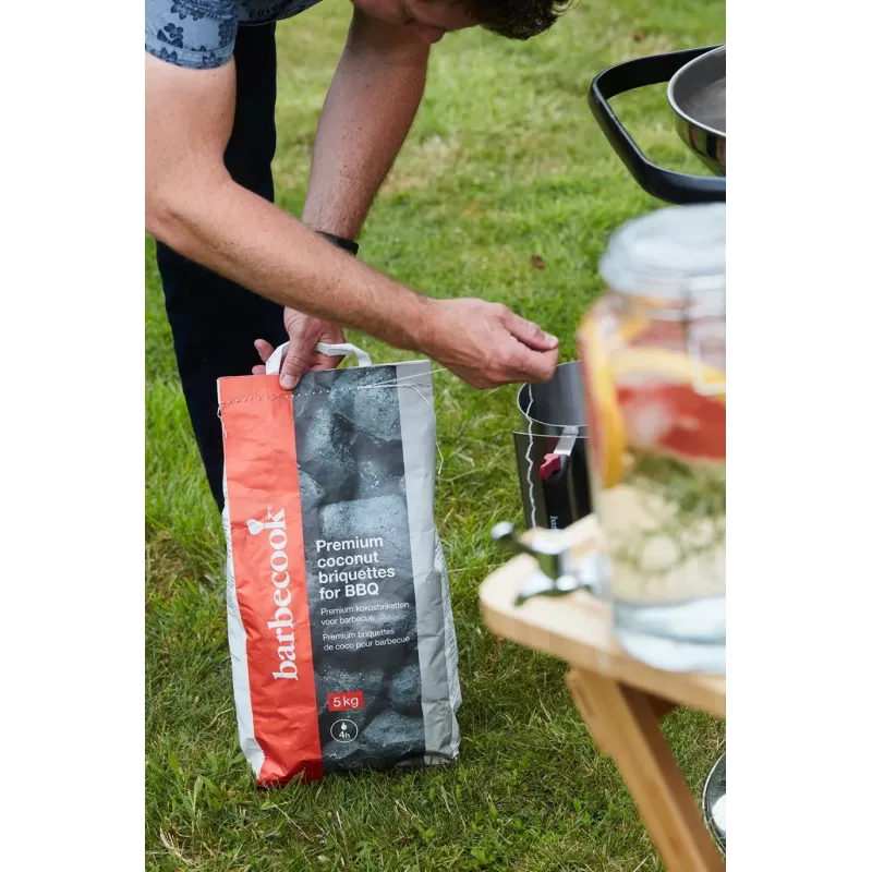 Barbecook Premium Coconut Briquettes, 5kg (30 szt.) - BC-ACC-7425