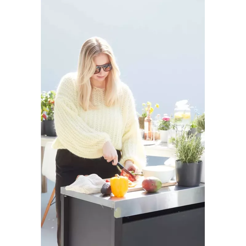 Barbecook Premium Buddy do grilla gazowego BC-GAS-2070 - Czarny stolik boczny