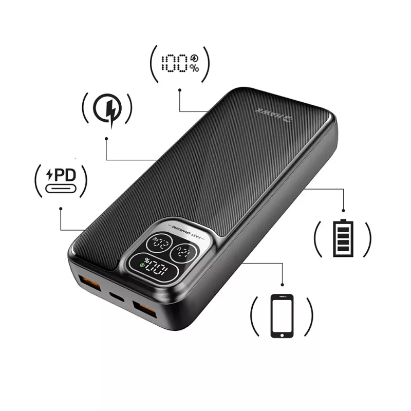 Hawk HW-PB20000 Power Bank 20000mAh Czarny
