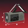 Hawk HWRDI410GN Radio Solar Dynamo z Latarką