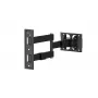Visaro WMA75 Full Motion TV Mount - Czarny, Udźwig 30 kg, 23-55 cali