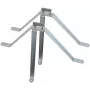 DELTA ENERGY SYSTEMS (SWITZERLAND) AG OBEJMA MUROWA OMP-50W50 Pipe Wall Clamp 50 mm Steel Hot-dip Galvanized Silver