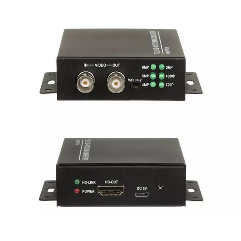 DELTA OPTICAL HV/HDMI+HV-V2 Konwerter HDMI na AV z przelotką HDMI