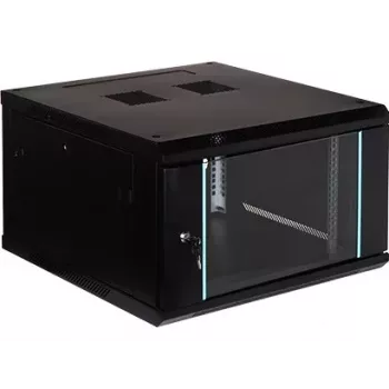 EPRADO-R19-6U/600-BLUE 6U 19-calowa szafa rack naścienna Niebieska 600x600x370mm