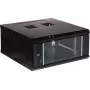 EPRADO-R19-4U/600-BLUE 4U Szafa Rack naścienna 19 cali 600mm Głębokość Niebieska