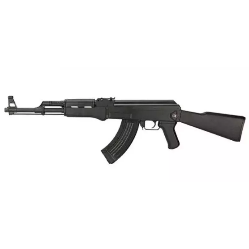 CYA Cyma AK47 Tactical Black AEG Airsoft Gun 6mm z baterią i ładowarką