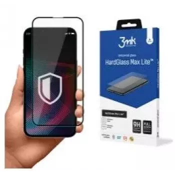 3MK HardGlass Max Lite Szkło Ochronne do Apple iPhone 13/13 Pro/14, Czarny
