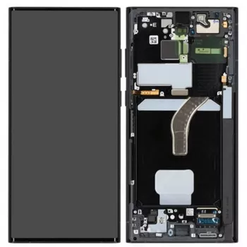 Zestaw LCD i ekranu dotykowego Samsung Galaxy S22 Ultra 5G - Czarny