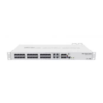 MikroTik CRS328-4C-20S-4S+RM Zarządzany przełącznik L2/L3, 1U Rackmount, 20x SFP, 4x SFP+, 4x Combo, Biały