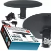 OPTICUM RED Opticum DVB-T Dynamic UFO-360 Czarna aktywna zewnętrzna antena dookólna
