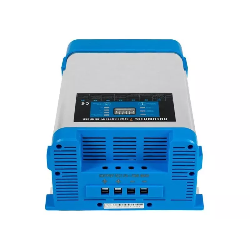 AZO Digital 12V AC Battery Charger BC-40 PRO 40A (230V/12V) LCD 7-Stage Charger