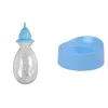 LEAN TOYS Niebieska laleczka do nauki korzystania z nocnika 24 cm