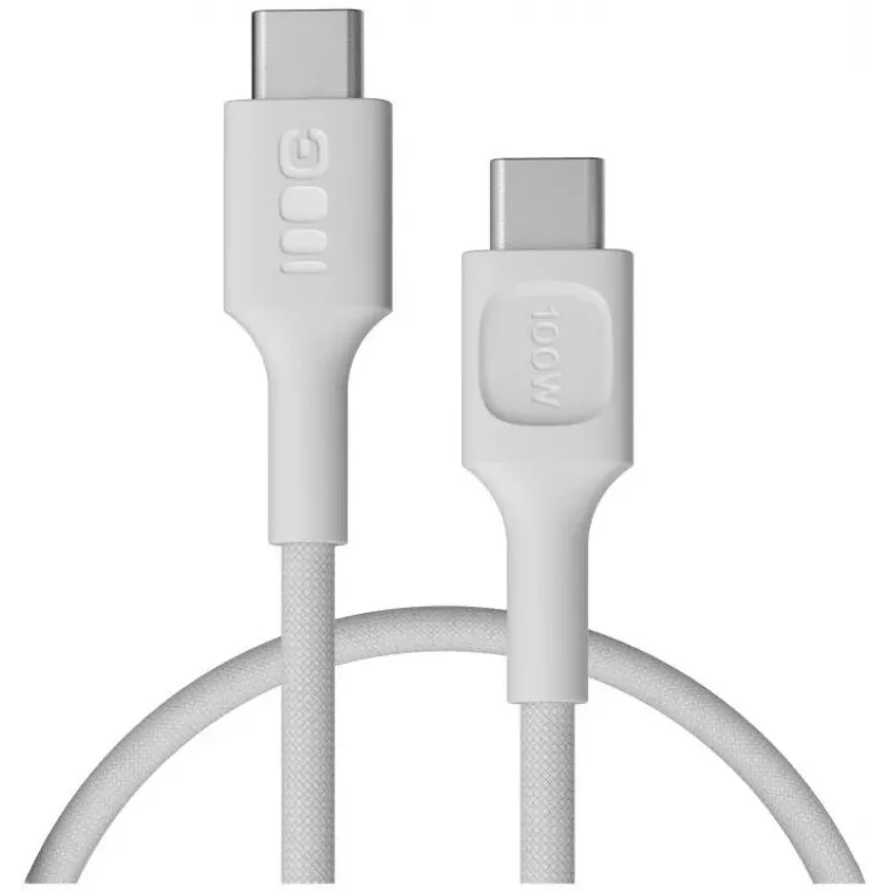 Green Cell PowerStream USB-C do USB-C Kabel 100W Biały 0.3m