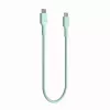 Green Cell PowerStream USB-C do USB-C Kabel 100W 1,2m Miętowy Zielony
