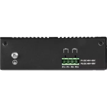 BCS BCS-B-ISP04G-2SFP Niezarządzalny przemysłowy przełącznik Ethernet, 4 porty Gigabit RJ45 + 2 SFP, szyna DIN, IP40