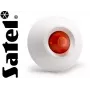SATEL SOW-300 R Wewnętrzna Syrena Optyczna, Czerwona LED, Biała