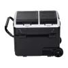 HCALORY P40M+ 40L Lodówka samochodowa z Bluetooth, DC 12V/24V, AC 100-240V, -20°C do +20°C, Cyfrowy wyświetlacz LCD, Panel dotykowy, Port USB
