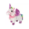 LEAN TOYS Mascot Horse Interactive Unicorn White Pink Wings