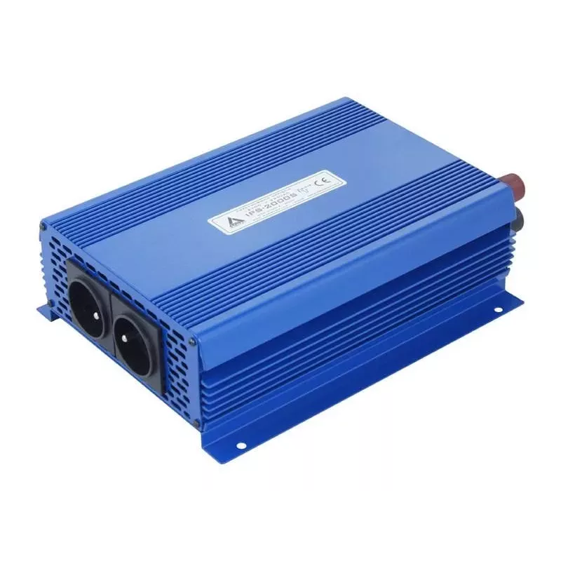AZO Digital 24 VDC / 230 VAC ECO MODE SINUS IPS-2000S 2000W Voltage Converter