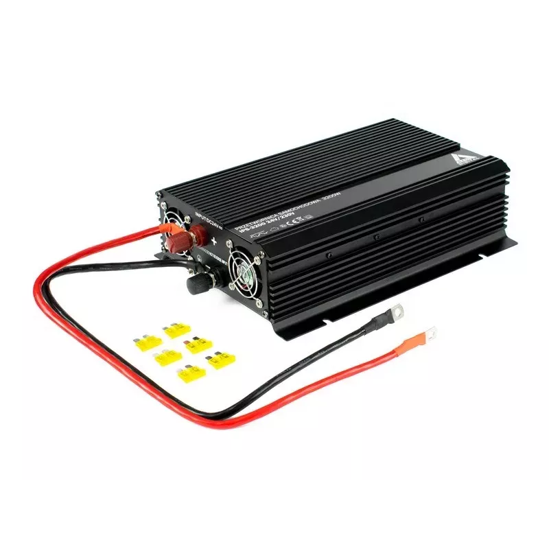 AZO Digital 24 VDC / 230 VAC Automotive Inverter IPS-3200 3200W